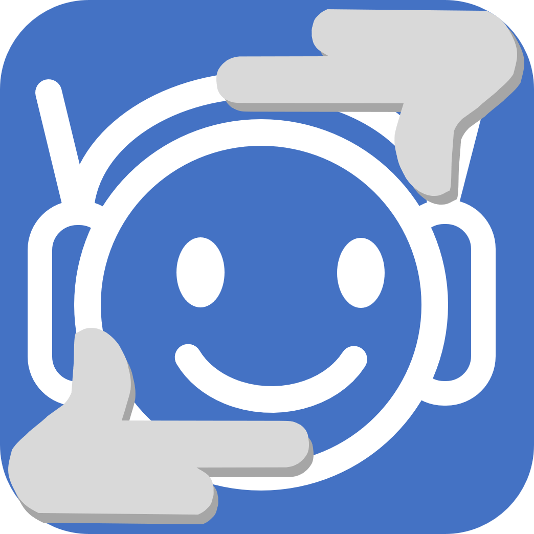 録音ファイルをAI文字起こし　楽々ぎじろー君のロゴ画像